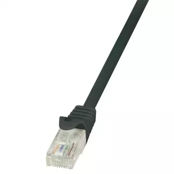 Netzwerkkabel LogiLink 3m RJ45 Cat5e U/FTP Schwarz