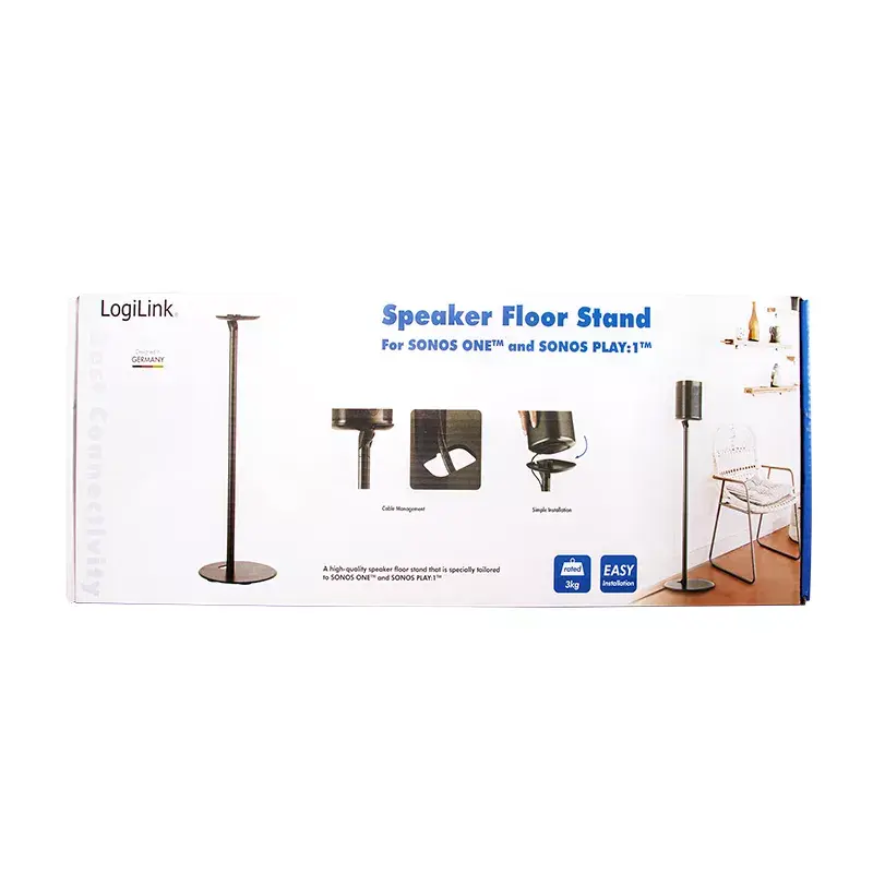 Lautsprecherständer, Logilink Lautsprecher-Ständer für SONOS ONE, ONE SL, BP0083, LOGILINK