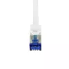 Netzwerkkabel LogiLink C6A141S RJ-45 Cat6a 50 m Weiß