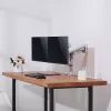 Monitorhalterung LogiLink BP0089 32 Zoll Schreibtisch Silber