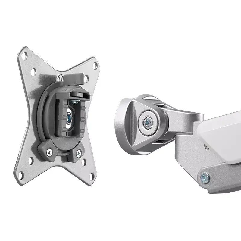 Monitorhalterung LogiLink BP0089 32 Zoll Schreibtisch Silber