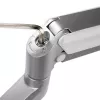 Monitorhalterung LogiLink BP0089 32 Zoll Schreibtisch Silber
