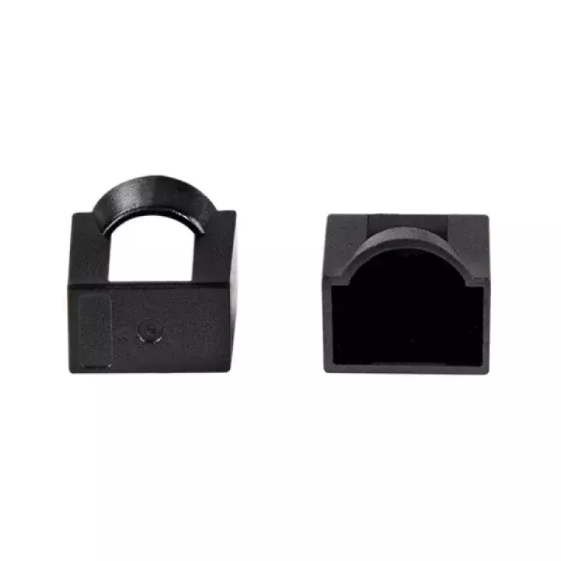 Elektronikschutzkappe LogiLink MP0062 Schwarz 50 Stück