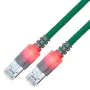 Netzwerkkabel Sacon 442607,300 3m Cat6 S/FTP Türkis