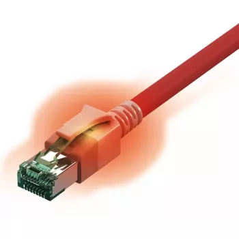 Netzwerkkabel Sacon 442624,7 Rot 7 m Cat6a S/FTP