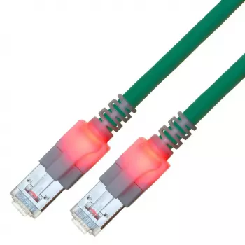 Netzwerkkabel Sacon 442607,700 Türkis 7m Cat6 S/FTP
