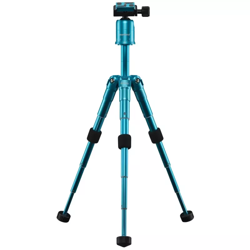 Tripod Mantona 21184 für Digital-/Filmkameras 3 Beine Blau