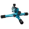 Tripod Mantona 21184 für Digital-/Filmkameras 3 Beine Blau