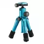 Tripod Mantona 21184 für Digital-/Filmkameras 3 Beine Blau