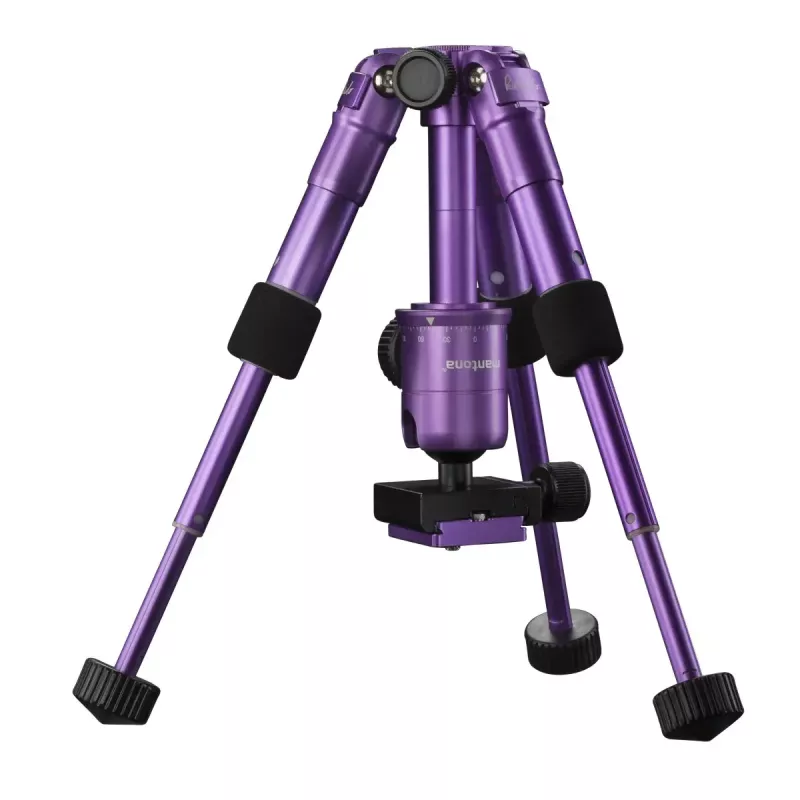 Stativ Mantona 21188 für Digital-/Filmkameras 3 Beine Lila