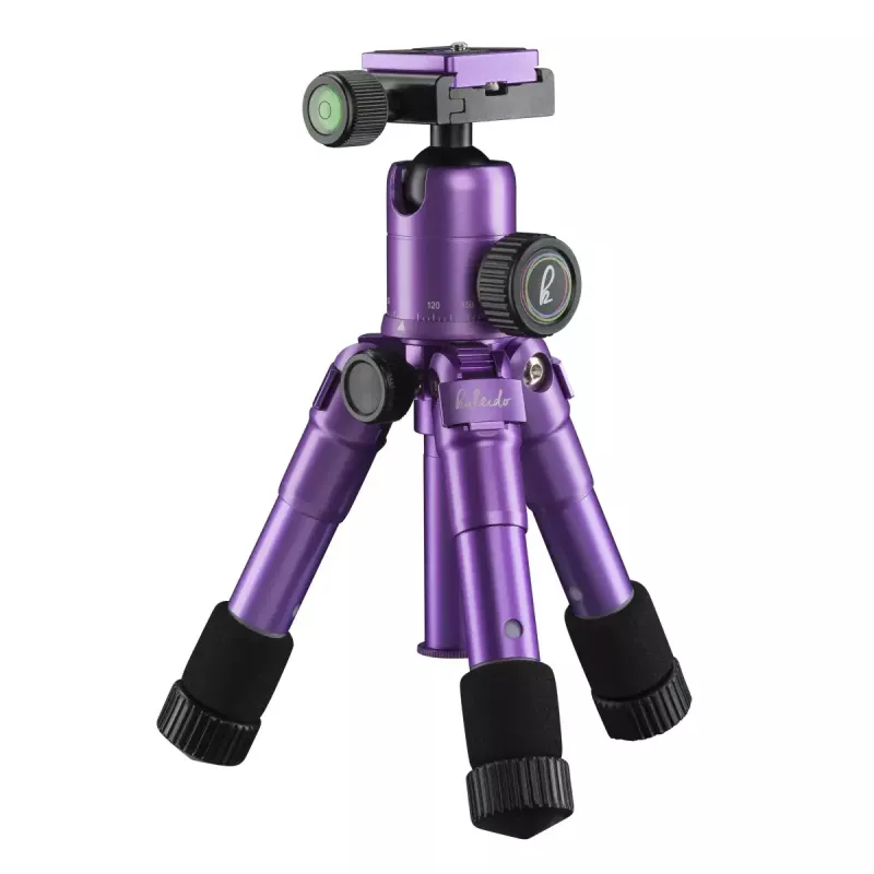 Stativ Mantona 21188 für Digital-/Filmkameras 3 Beine Lila