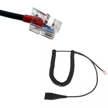 RJ-Kabel GEQUDIO kompatibel mit Yealink Snom Avaya Grandstream WA9402