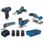 Bosch 0615A0017C 12V-Akku-5-teiliges Werkzeugset mit XL-Boxx