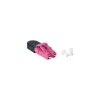 Glasfaser-Adapter LC BlueOptics BOLBLCOM4 Schwarz Pink