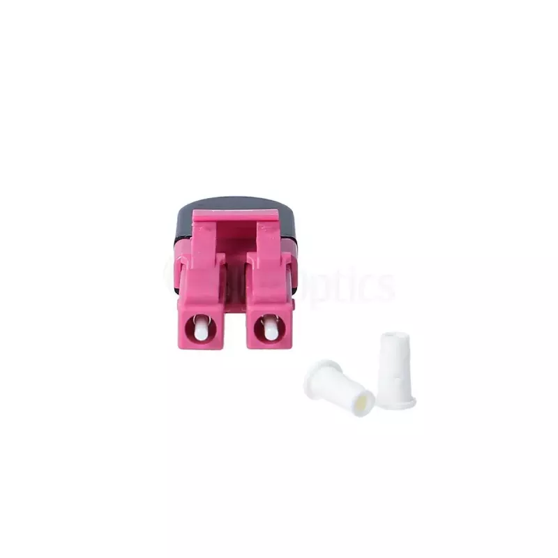 Glasfaser-Adapter LC BlueOptics BOLBLCOM4 Schwarz Pink