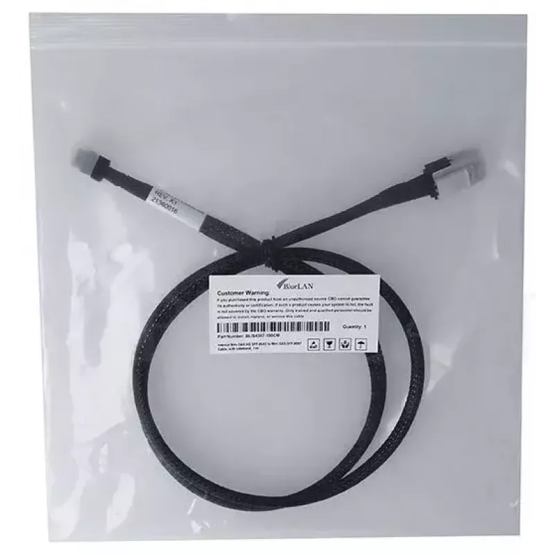 SAS-Kabel BlueOptics BLIS4387-50CM 0,5 m MiniSAS-HD MiniSAS 6 Gbit/s
