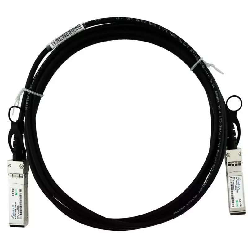 DAC-Kabel BlueOptics DAC-0.5M-EX-BL SFP+ Stecker/Stecker 0,5 m