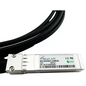 BlueOptics 00VX114-BL InfiniBand-Glasfaserkabel 3 m SFP+ Stecker Stecker