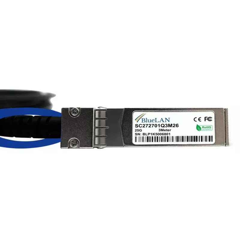 BlueOptics InfiniBand/Glasfaserkabel 3 m SFP28 Schwarz 720-084605-BL