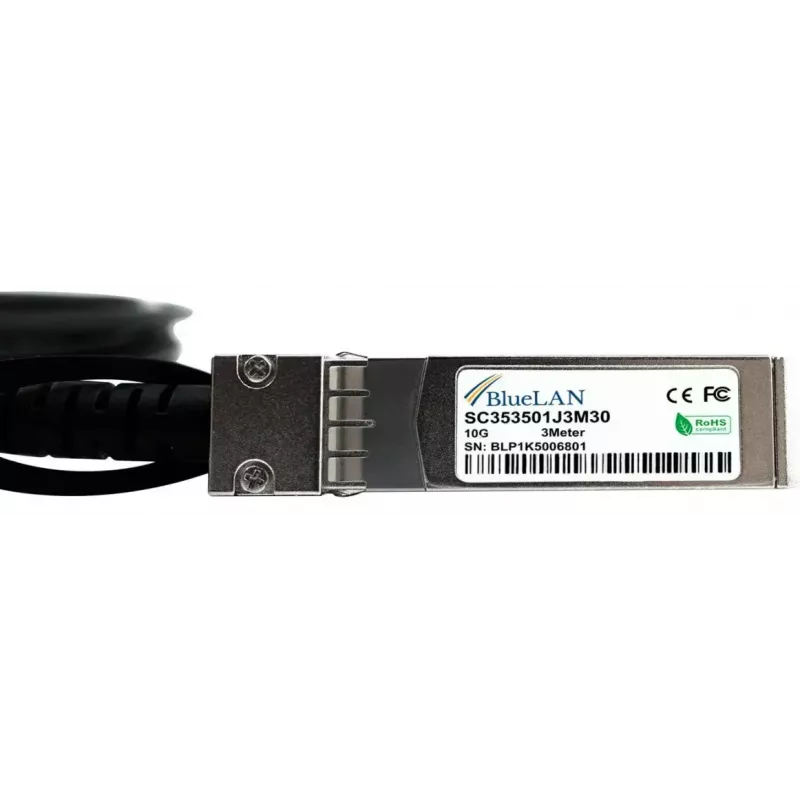 SFP+ Kabel BlueOptics SFP-10G-CU-1M-NE-BL 1m Male/Male