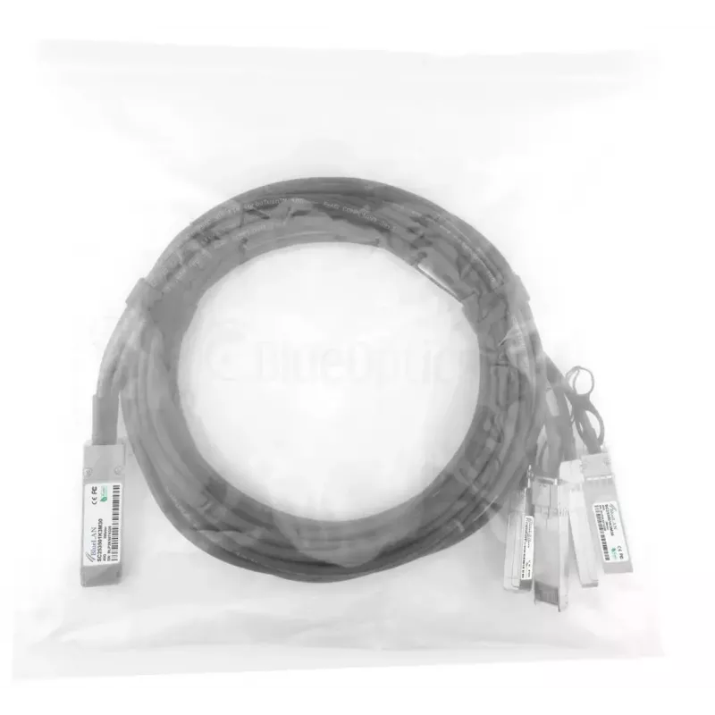 BlueOptics Q+BC0003-S+-BL InfiniBand/Glasfaserkabel 3 m QSFP 4xSFP+