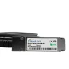 BlueOptics InfiniBand/Glasfaser-Breakout-Kabel QSFP56 auf 4xSFP56 1 m Schwarz