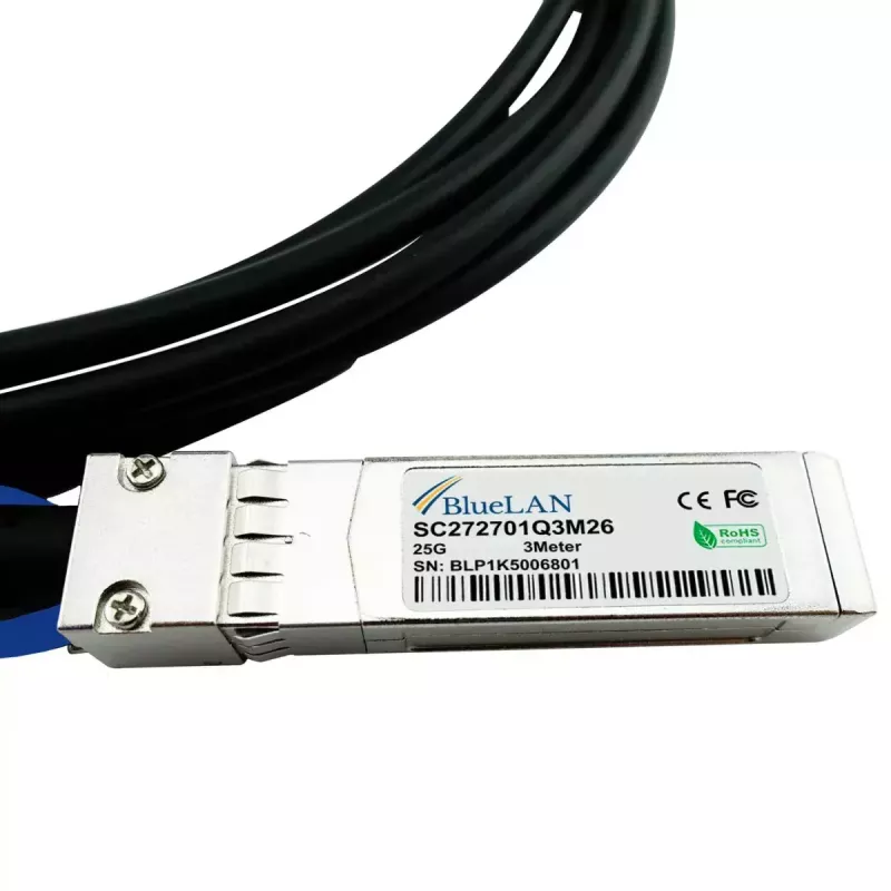 SFP28 DAC-Kabel BlueOptics SFP28-DAC-5M-BL 5m Stecker/Stecker