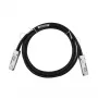 BlueOptics 40G-DACP-QSFP50CM-BL InfiniBand Glasfaserkabel 0,5 m QSFP Schwarz
