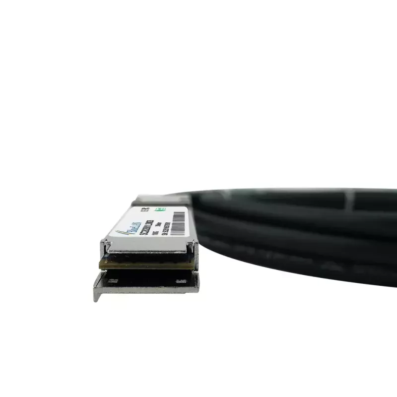 DAC-Kabel BlueOptics AT-QSFP28-2CU-BL QSFP28 QSFP28 InfiniBand 2m Schwarz