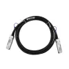 DAC-Kabel BlueOptics AT-QSFP28-2CU-BL QSFP28 QSFP28 InfiniBand 2m Schwarz
