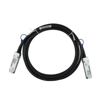 DAC-Kabel BlueOptics AT-QSFP28-2CU-BL QSFP28 QSFP28 InfiniBand 2m Schwarz