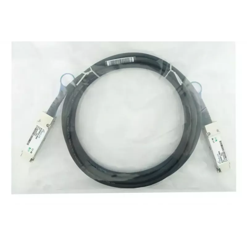 BlueOptics QSFP28 DAC-Kabel SFP-DAC100-2M-BL 100GBASE-CR4 2 m, Schwarz