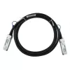 BlueOptics QSFP28 DAC-Kabel SFP-DAC100-2M-BL 100GBASE-CR4 2 m, Schwarz