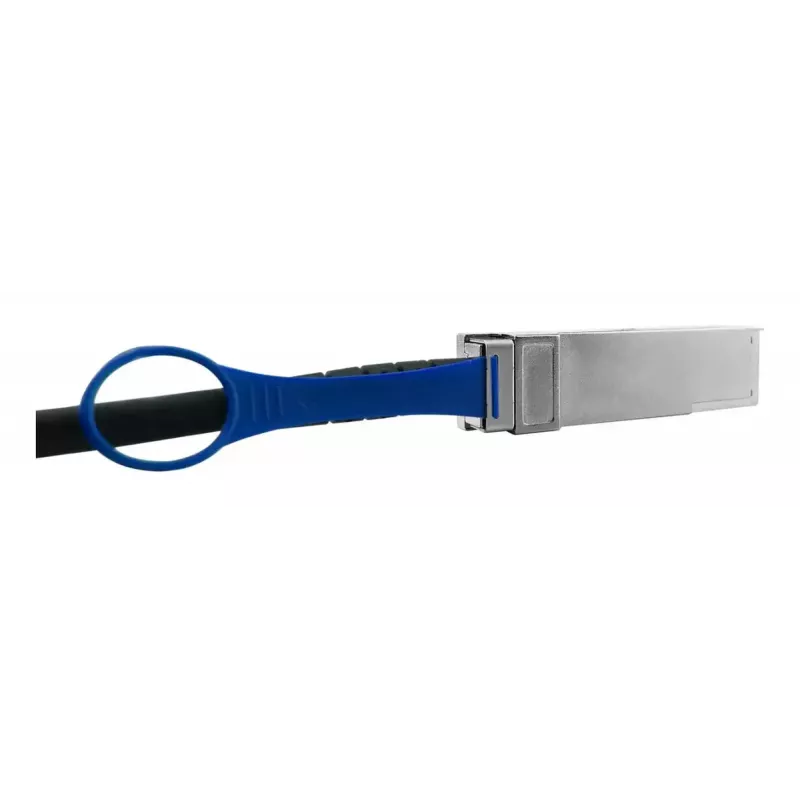 BlueOptics QSFP28 DAC-Kabel SFP-DAC100-3M-BL, 3 m, QSFP28 auf QSFP28, 100GBASE-CR4, schwarz