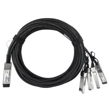 Netzwerkkabel BlueOptics JG329A-BL QSFP 4xSFP+ InfiniBand 1 m Schwarz
