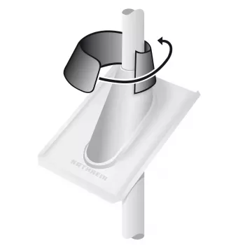 Antenne Kathrein ZTC 01 Schwarz Minimaler Mastdurchmesser 2,7 cm Maximaler Mastdurchmesser 6 cm