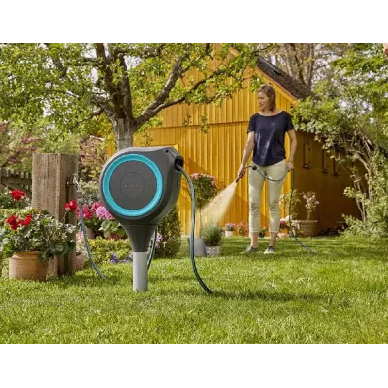 Gardena RollUp S Gartenschlauch 15 m oberirdisch Teal