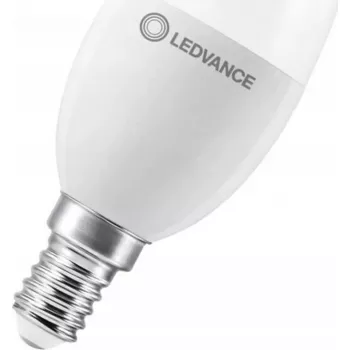 LED-Lampe Ledvance 4,9 W (entspricht 40 W) E14 B35 470 lm 2700 K dimmbare mattierte Kerze