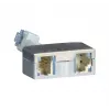 Netzwerk-Splitter BTR NETCOM pnp 2 Silber