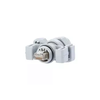 Drahtverbinder RJ45 METZ CONNECT 130906-03-E Grau