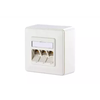 RJ-45-Netzwerkdose BTR NETCOM 1309130002-E Weiß