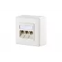 RJ-45-Netzwerkdose BTR NETCOM 1309130002-E Weiß