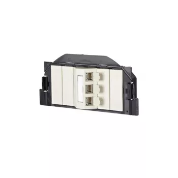 Netzwerkdose RJ-45 Metz Connect 1309300301-E Netzwerkkabel Kat. 6a Weiß