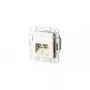 Netzwerkdose RJ-45 BTR 130C381101-I, Cat6a, weiß