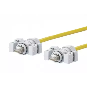 Netzwerkkabel METZ CONNECT 141N113K13K20 2m Cat6 S/FTP Gelb