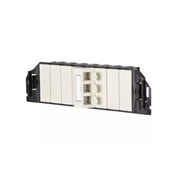 Netzwerkdose RJ-45 BTR NETCOM 130B11S30301-E Perlweiß