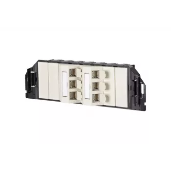 Netzwerkdose RJ-45 BTR NETCOM 130B11S60301-E Perlweiß
