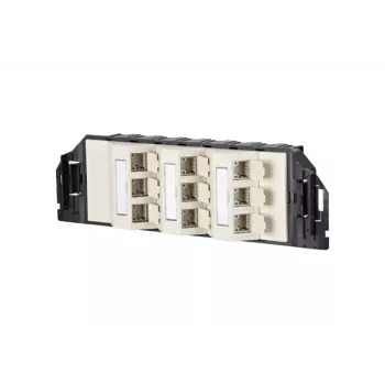 RJ-45-Steckdose MetzConnect 130B11S90301-E Schwarz Weiß