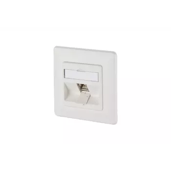 RJ-45-Steckdose BTR NETCOM 130B12D11002-E Weiß