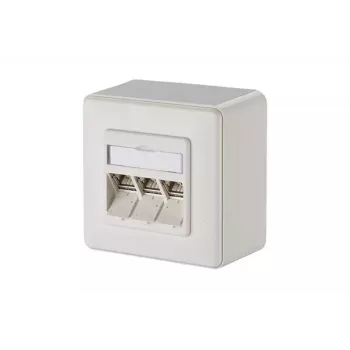 Steckdose RJ-45 BTR NETCOM 130B12D30002-E Weiß
